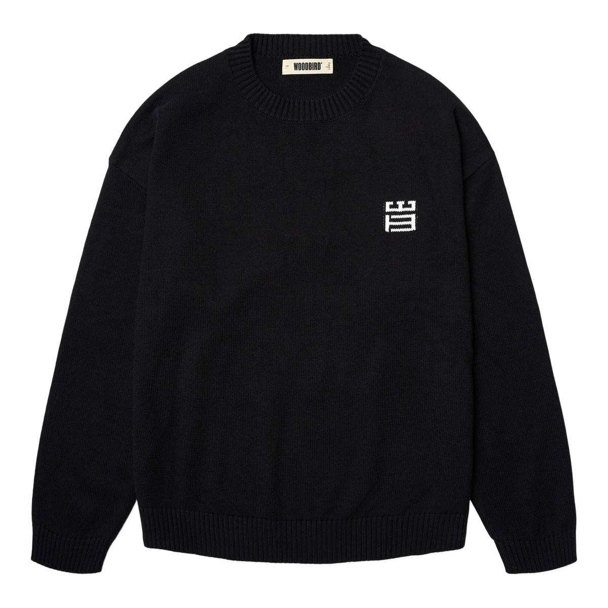 Woodbird Mens Kurt Stamp Crew