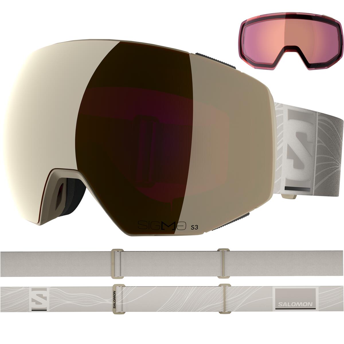 Salomon Radium Prime Sigma 1Lens Light Bronze Met_Gold