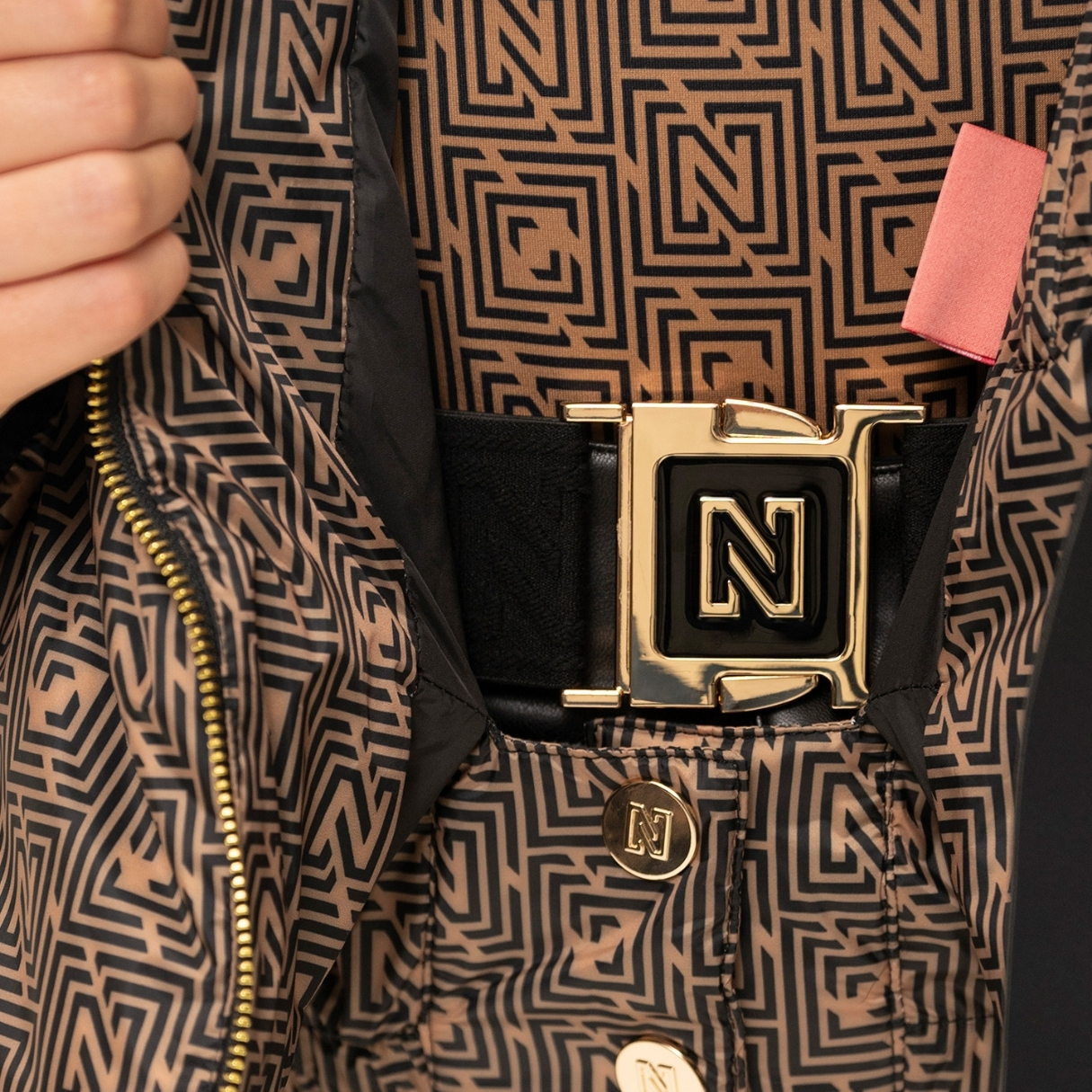 Nikkie Womens Newport Logo Jacket