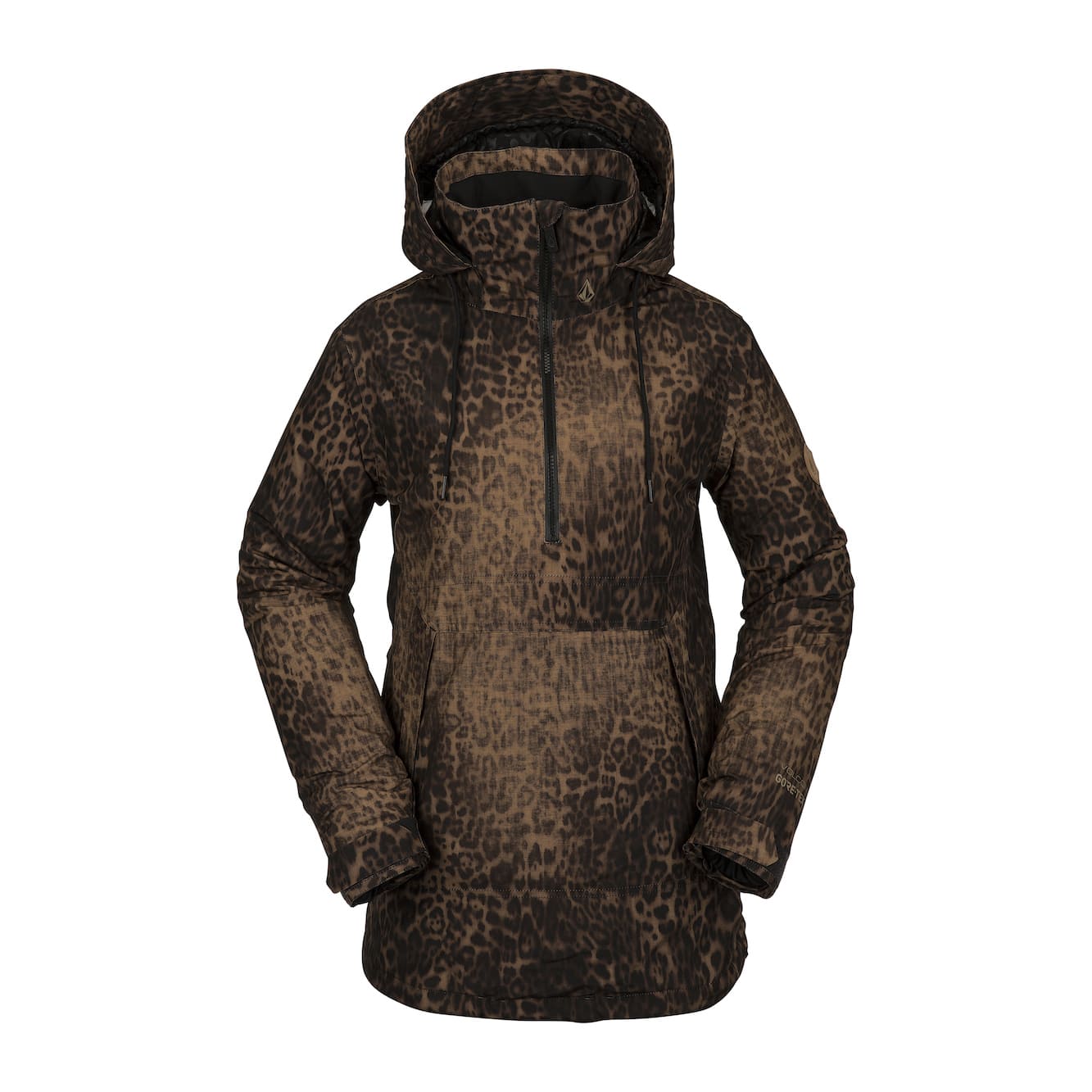 Volcom Fern Ins Gore Pullover | Leopard | XS | 193573448994