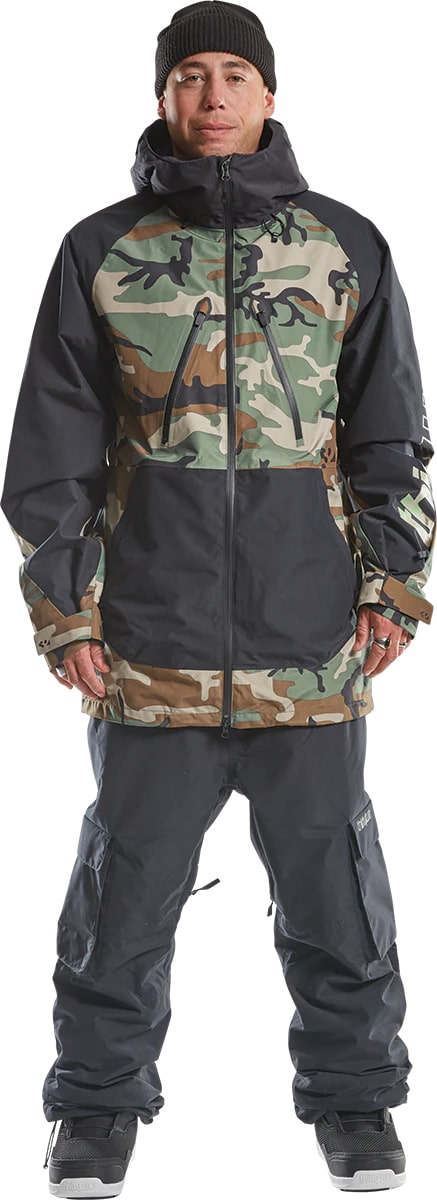 ThirtyTwo Tm Jacket | Black Camo | S | 194691098719