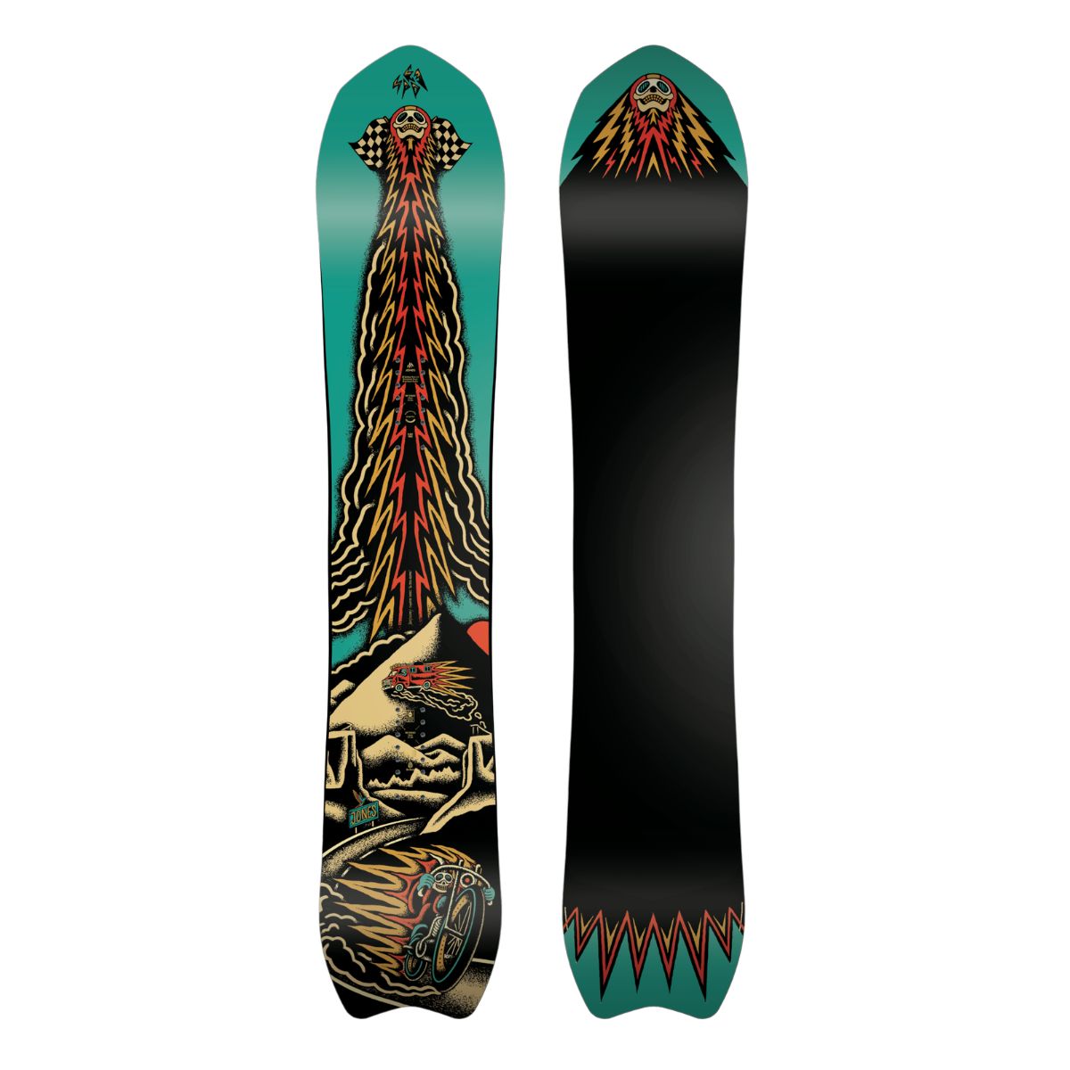 jones 2020 snowboards 2027 Mountain Twin Snowboard All-Mountain Versatility but a vamped Jones Stratos Harry Kearney LTD