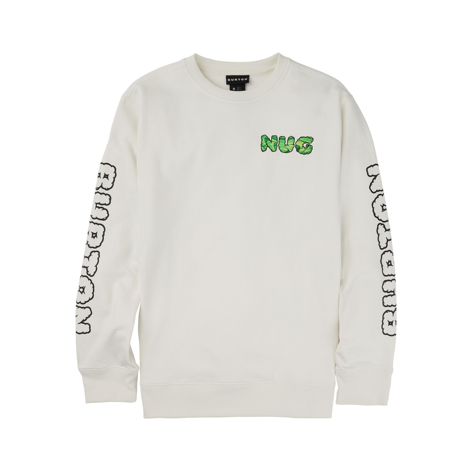 Burton Mens 2011 Nug Crew | 100 Stout White | XXL | 9010510484987