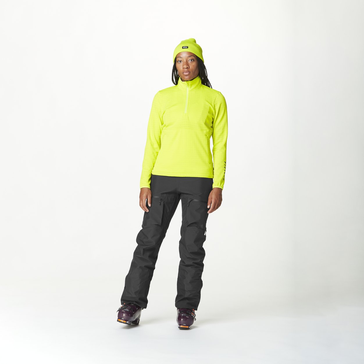 Picture Womens Bake W 1/4 Grid Fleece