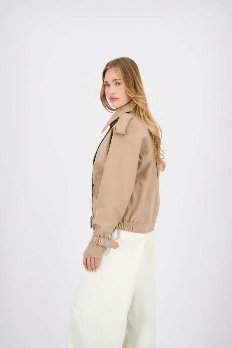 Airforce Womens Cropped Trenchcoat Airforce Womens Cropped Trenchcoat