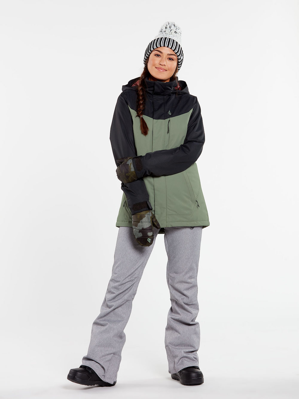 Volcom Pine 2L Tds Jacket | Dusty Green 