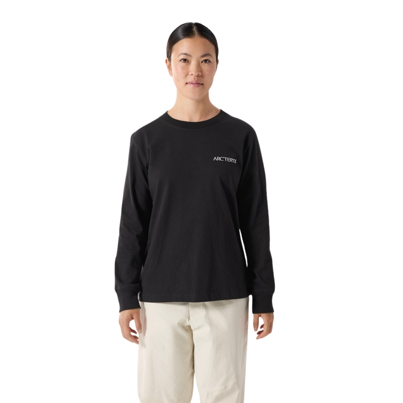 ArcTeryx Womens Kragg Cotton Bird Crew LS