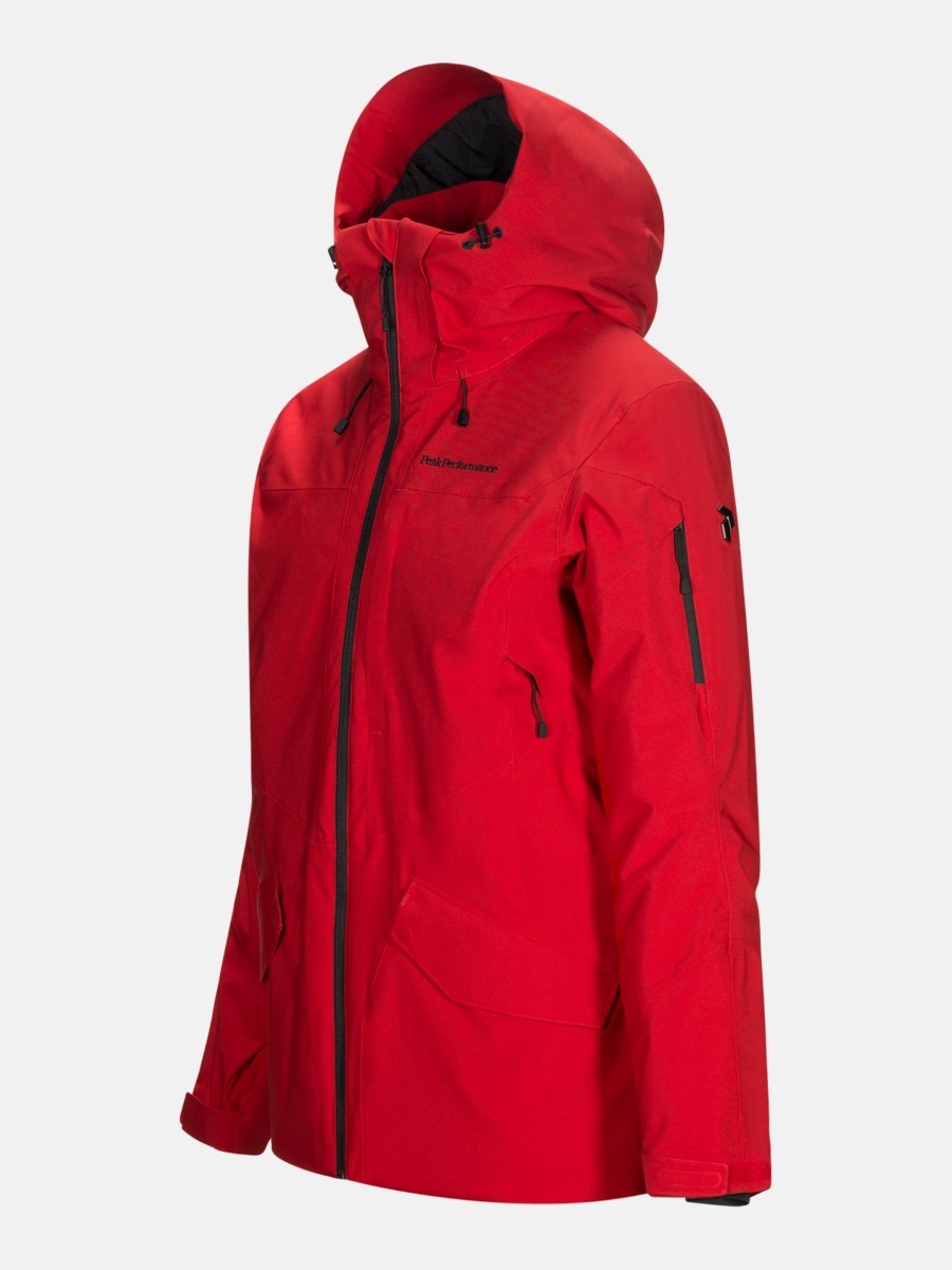Peak Performance M Maroon Long Jacket 2020 Peak Performance M Maroon Long Jacket 2020