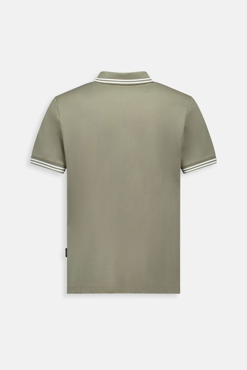 Airforce Mens Polo Doubble Stripe
