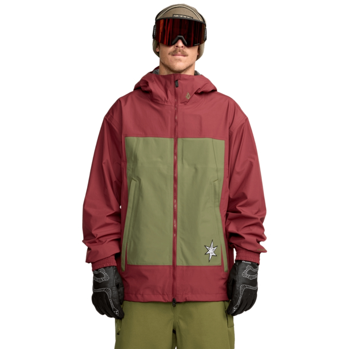Volcom Mens Arthur 3L Jacket