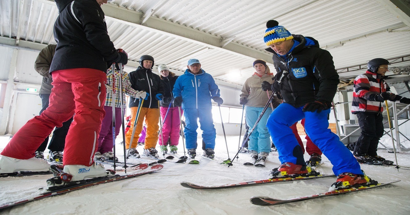 Verbeter jouw skitechnieken en test de allernieuwste ski's.