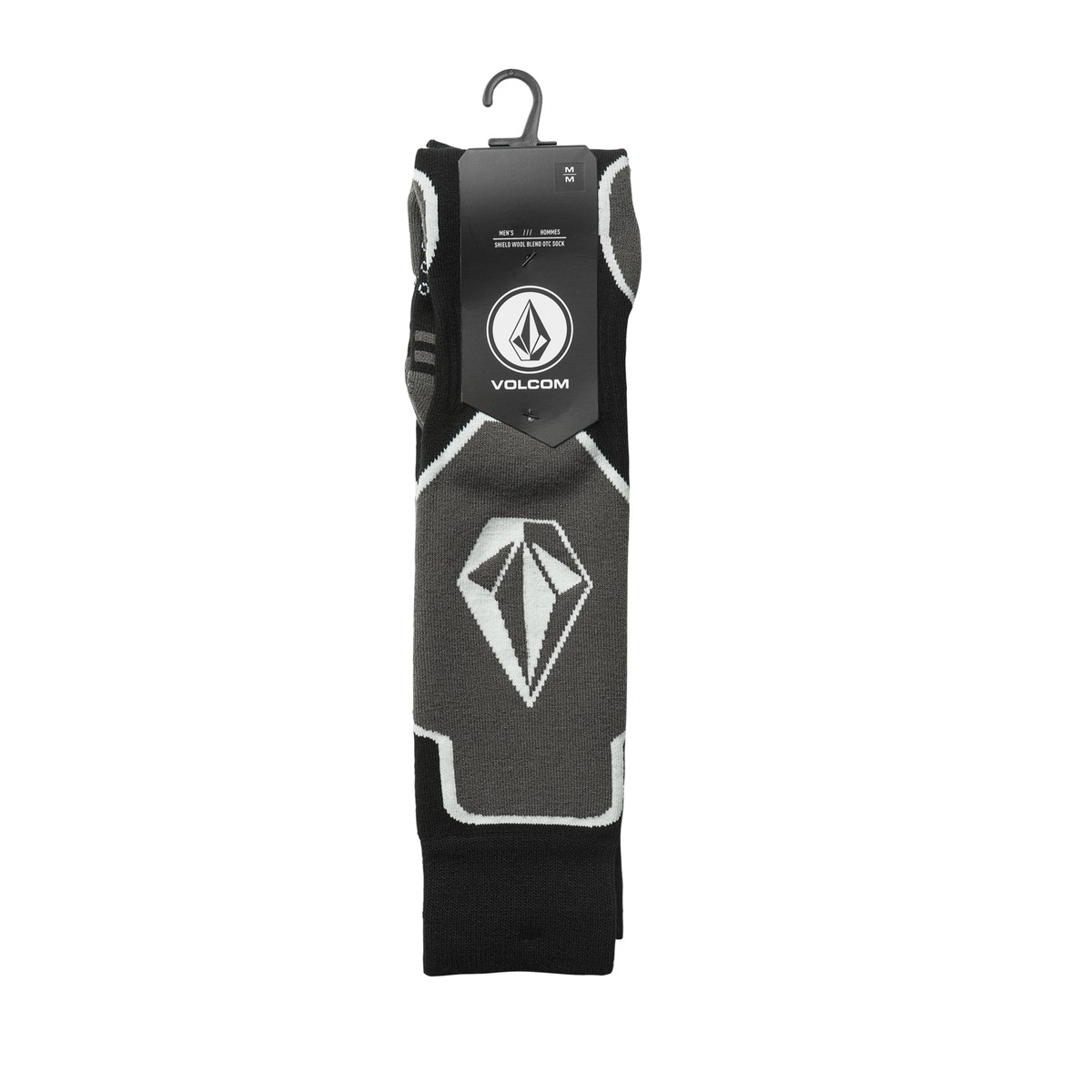 Volcom Mens Shield Wool Blend Otc Sock