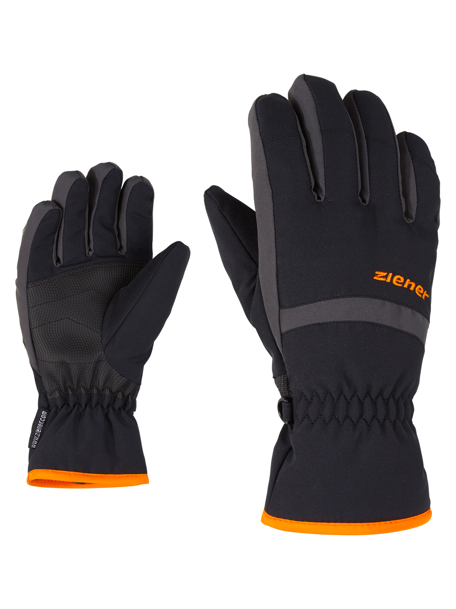 Ziener Lejano AsR Glove Junior | 1215 Black Graphite | 3,5 | 4059749794240