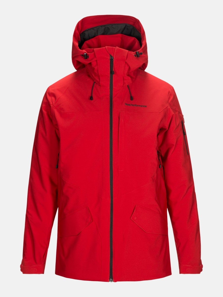 Peak Performance M Maroon Long Jacket 2020 Peak Performance M Maroon Long Jacket 2020