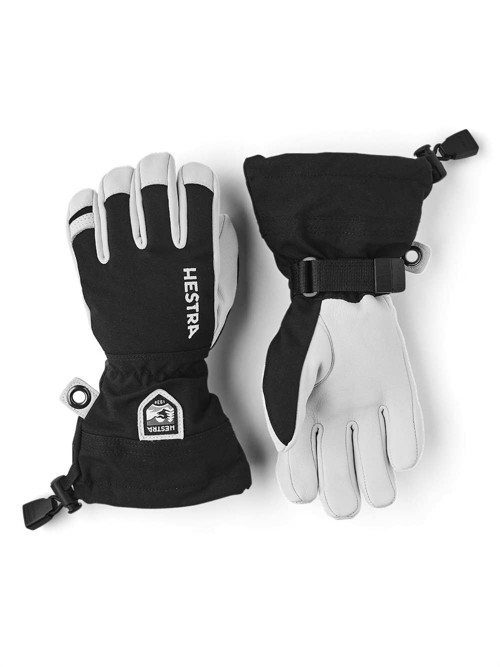 Hestra Army Leather Heli Ski Jr 5-finger Hestra Army Leather Heli Ski Jr 5-finger