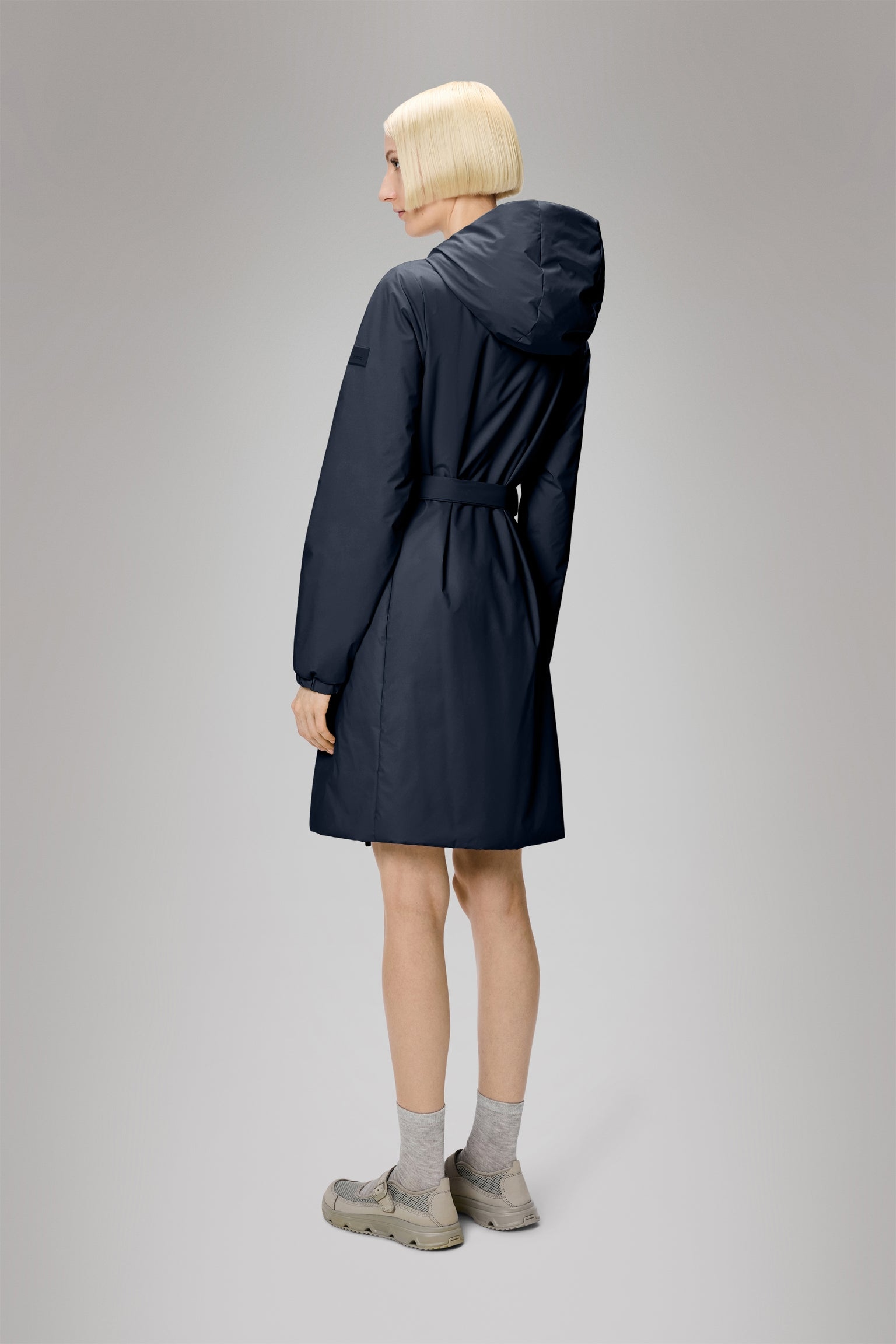 Rains Lohja Long Insulated Curve Jacket