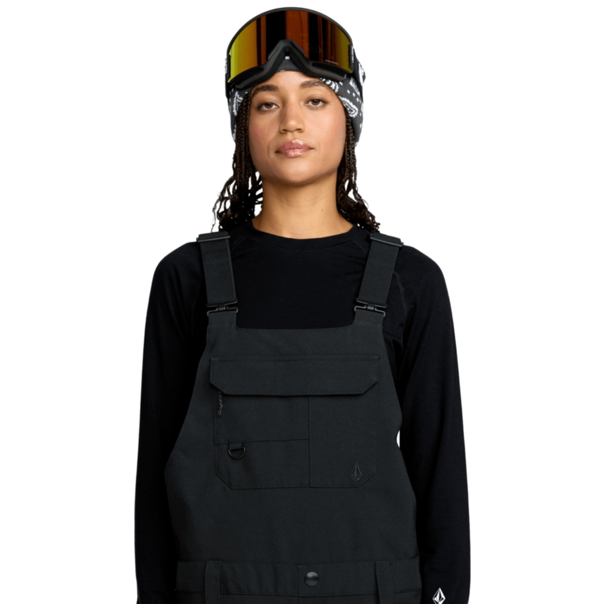 Volcom Womens Creston 3D Stretch Bib Overall