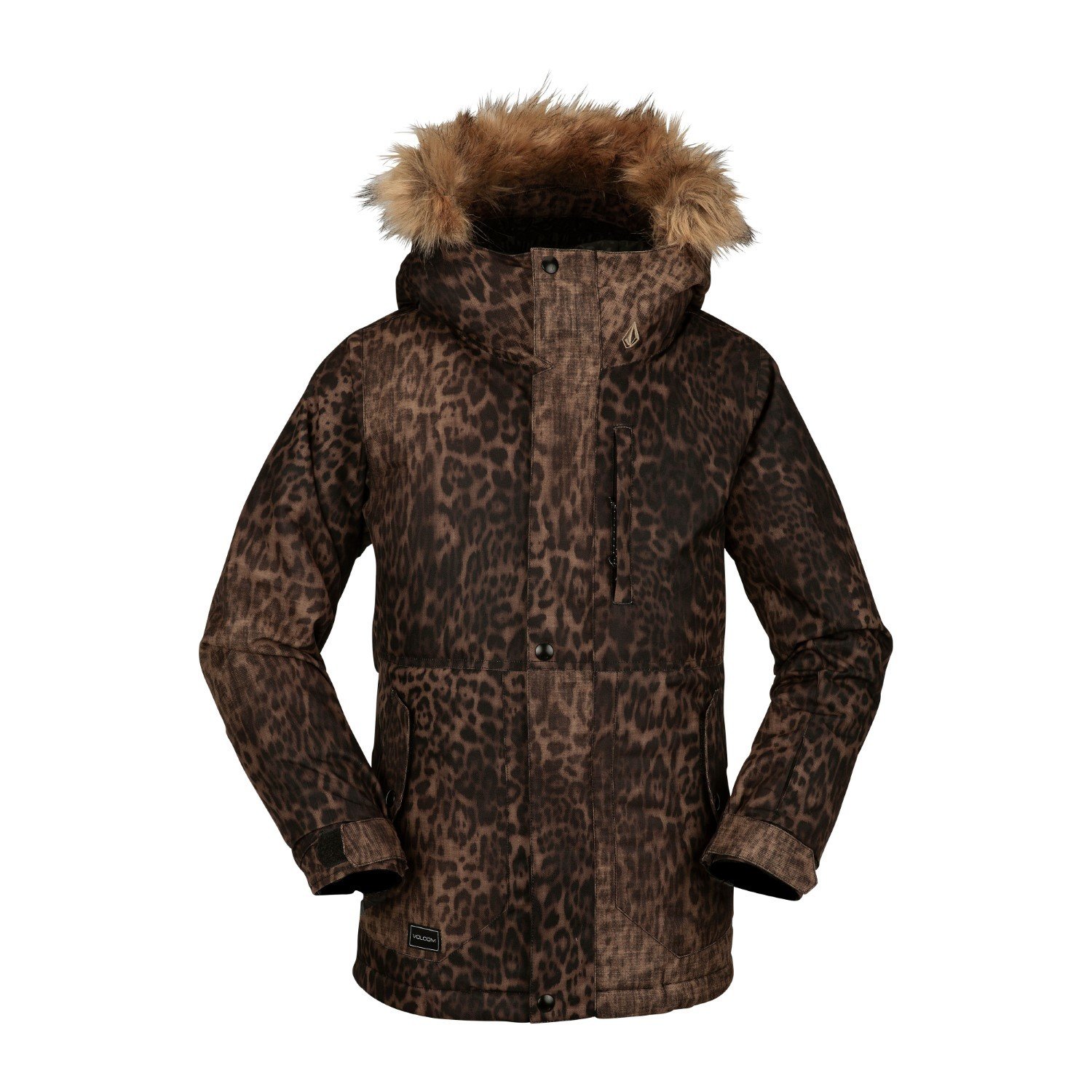 Volcom So Minty Ins Jacket Leopard XL 193573460422