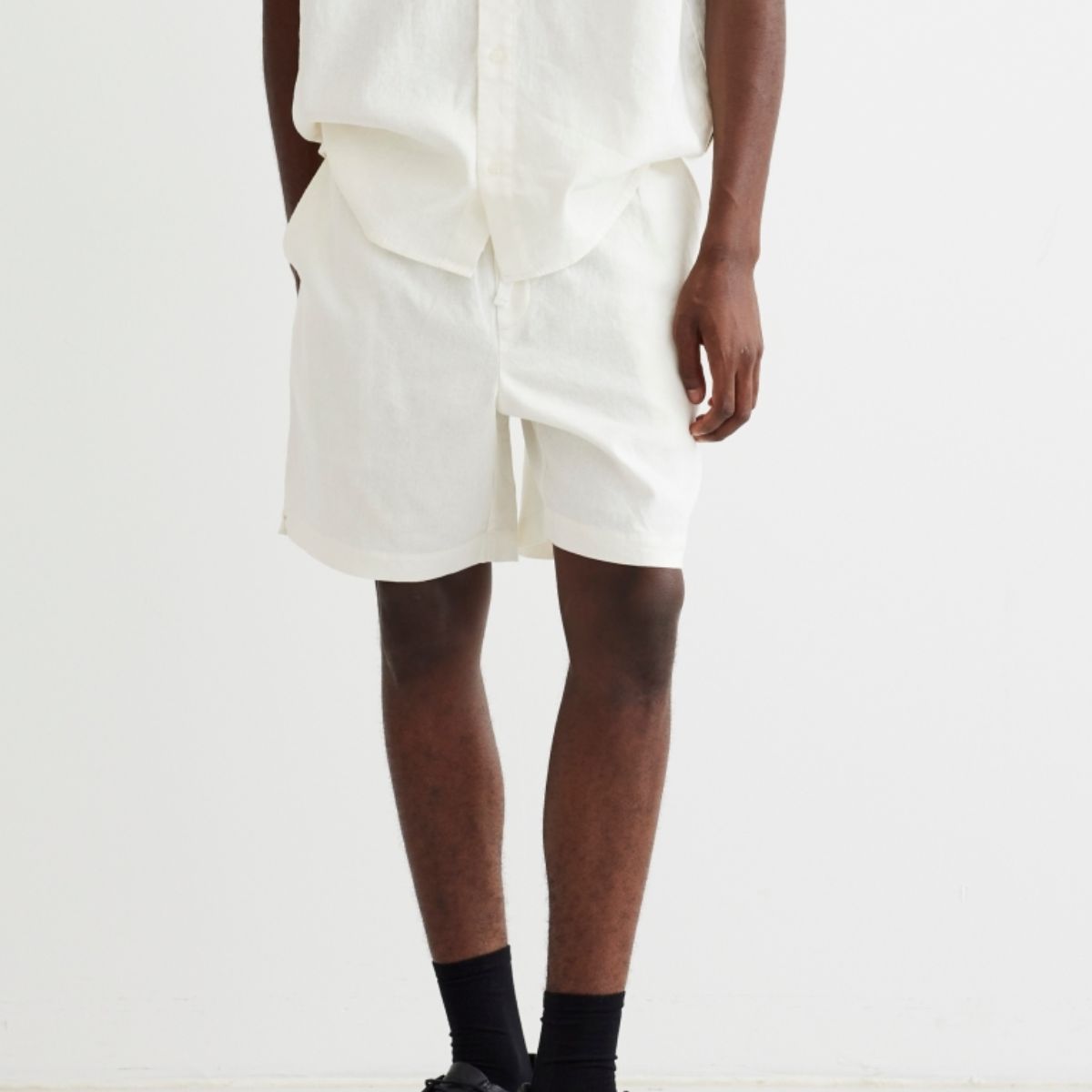 Woodbird Mens Bommy Linen Shorts