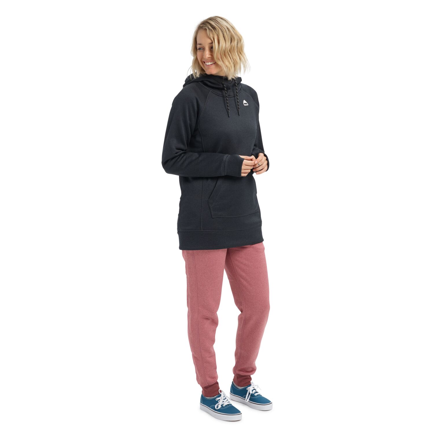 Burton Womens Oak Long Pullover Hoodie