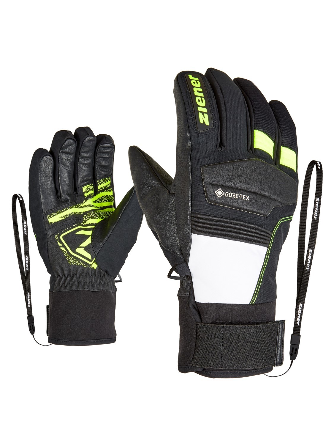 Ziener Herren Snowboard Handschuh MIDLIFE AS® glove SB schwarz 181701 12 