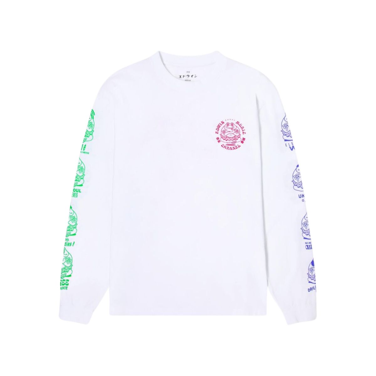 Edwin Europe Edwin Music Channel Mens T-shirt LS