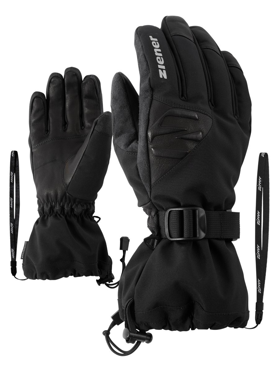 Ziener Herren Snowboard Handschuh MIDLIFE AS® glove SB schwarz 181701 12 