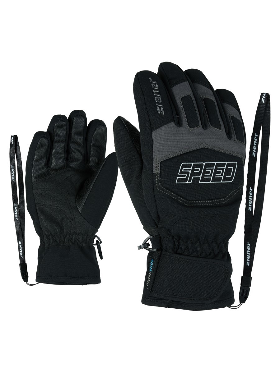 Ziener Herren Snowboard Handschuh MIDLIFE AS® glove SB schwarz 181701 12 