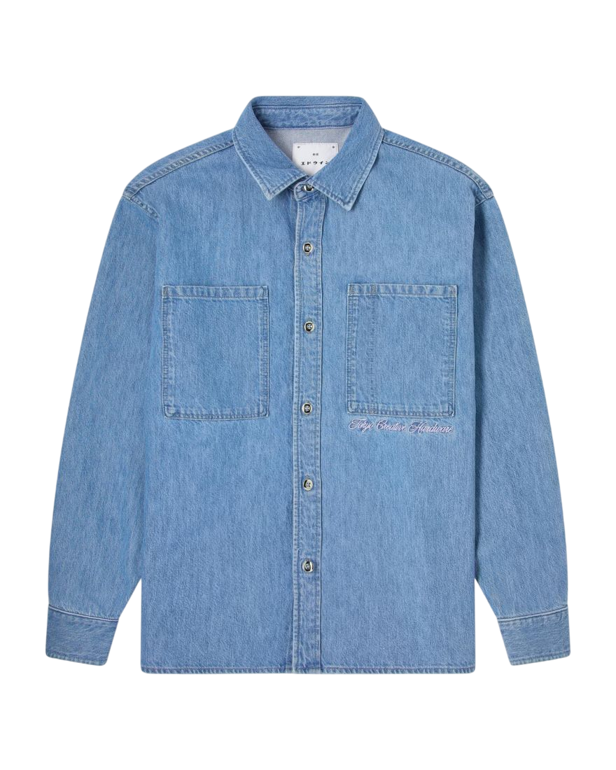 Edwin Europe Big-DNM Mens Shirt LS Edwin Europe Big-DNM Mens Shirt LS