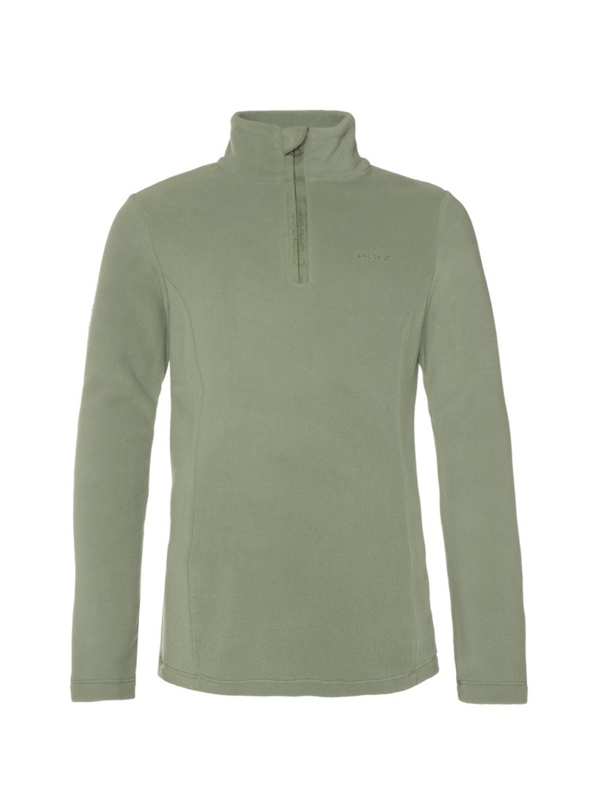 Protest Girls Mute Jr 1/4 Zip Top 785_juniper 176 8719947405992