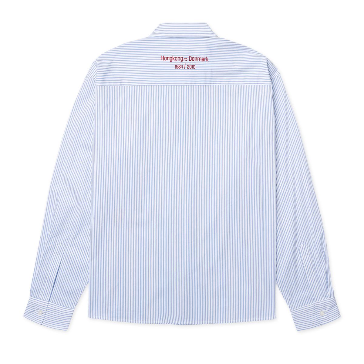 Woodbird Mens WBBuzo Stripe EMB Shirt