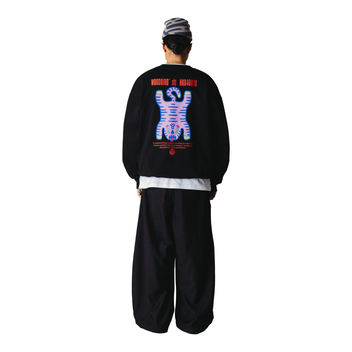 Woodbird Mens Duke Tiger Crew