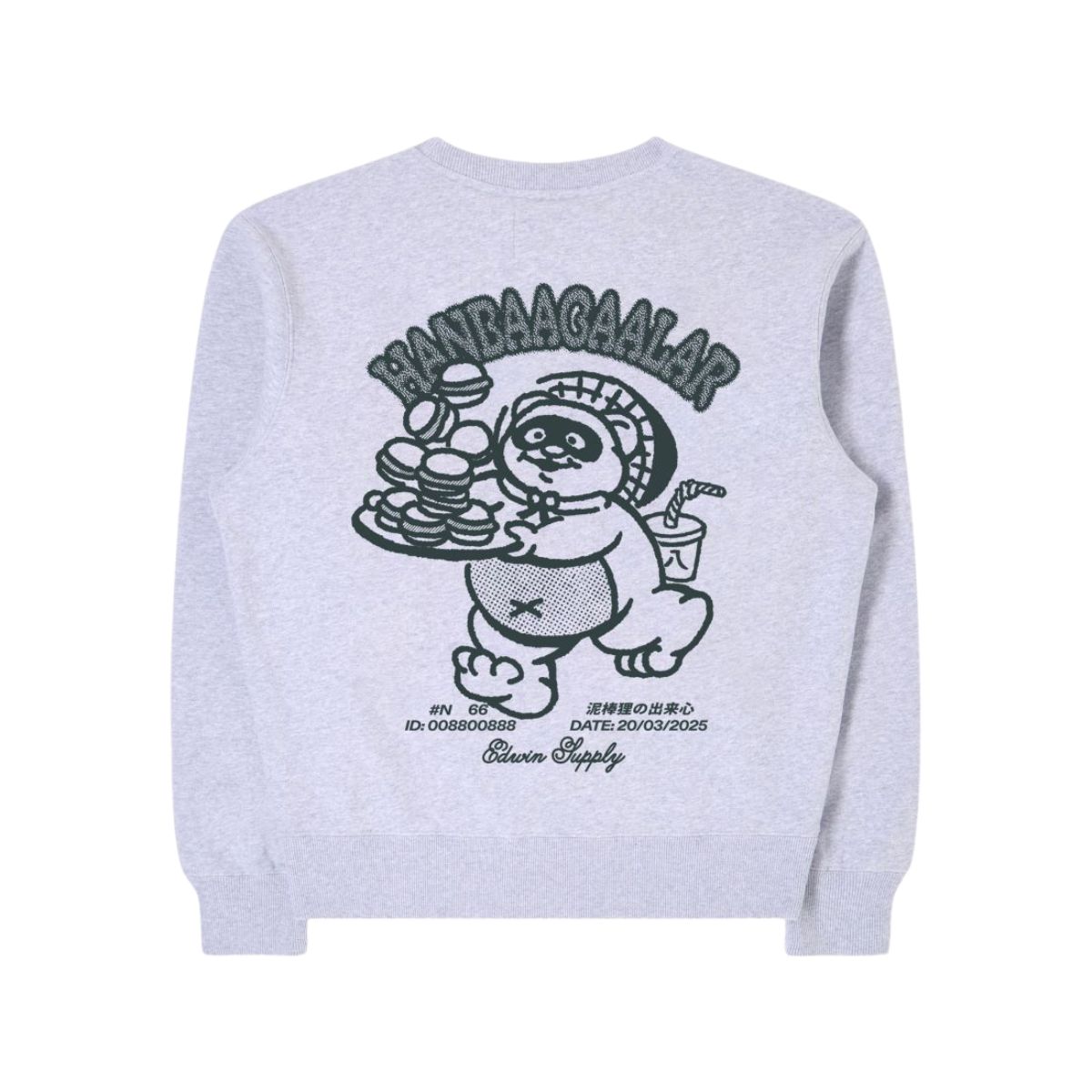 Edwin Europe Mens Tanuki Sweat