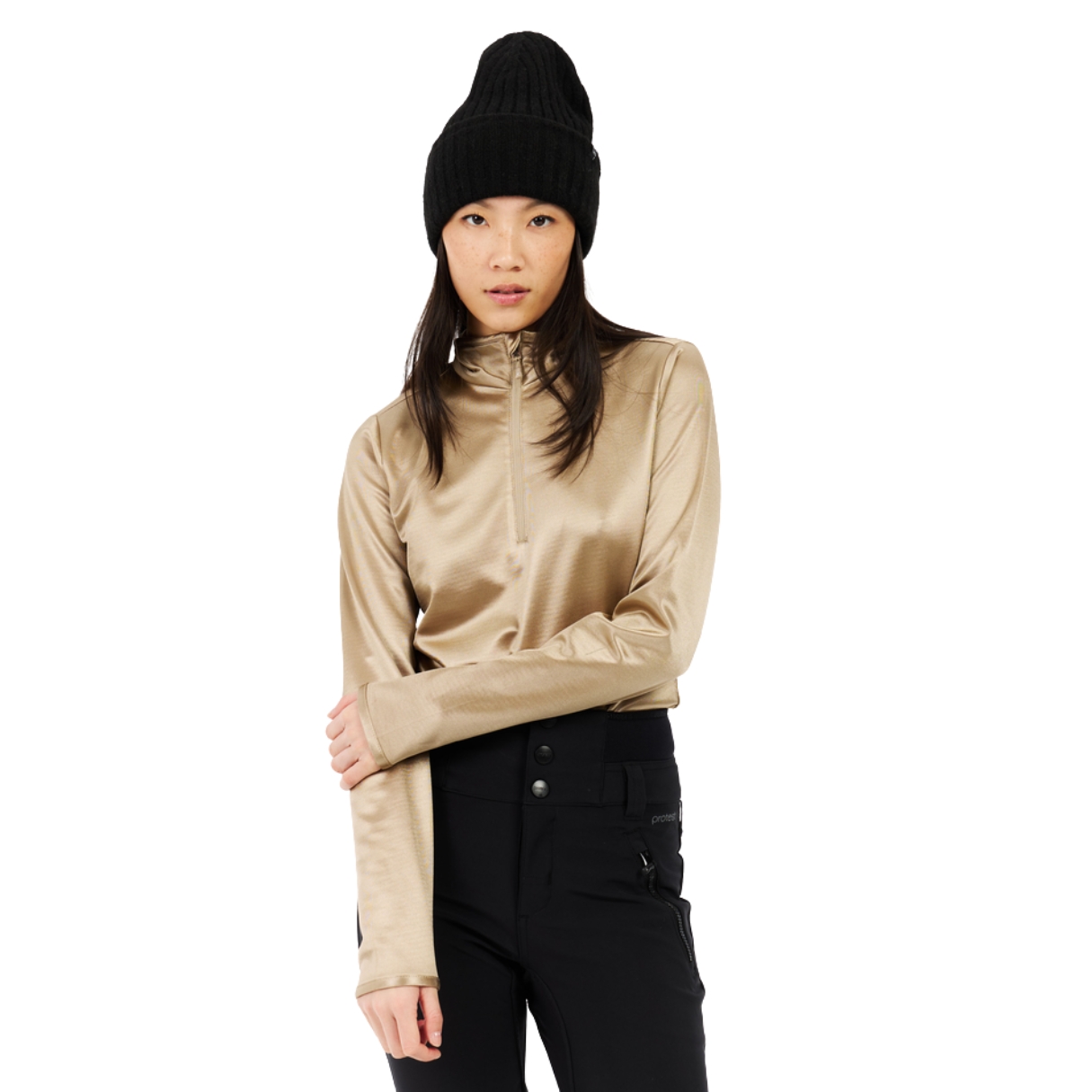 Protest Womens Prtlaga  1/4 Zip Active Top