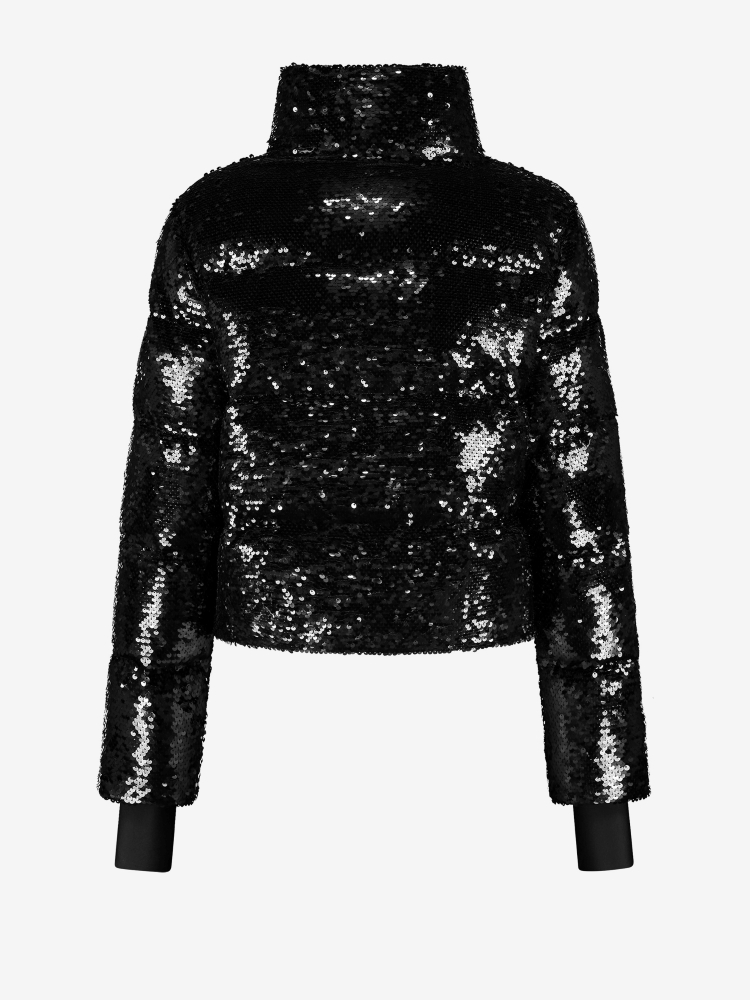 Nikkie Womens Gstaad Sequin Jacket 9000_black 38 8720175923752