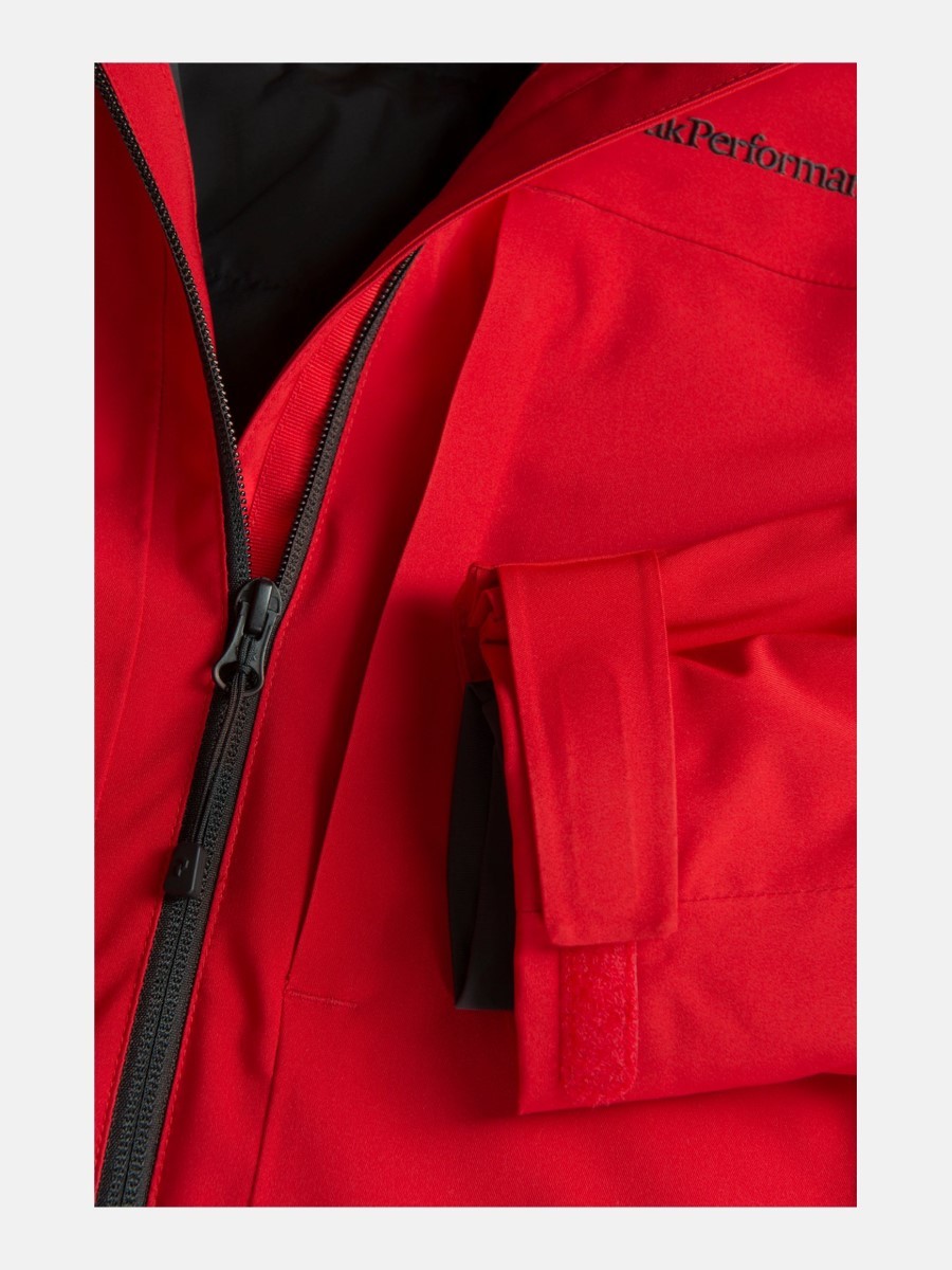 Peak Performance M Maroon Long Jacket 2020 Peak Performance M Maroon Long Jacket 2020