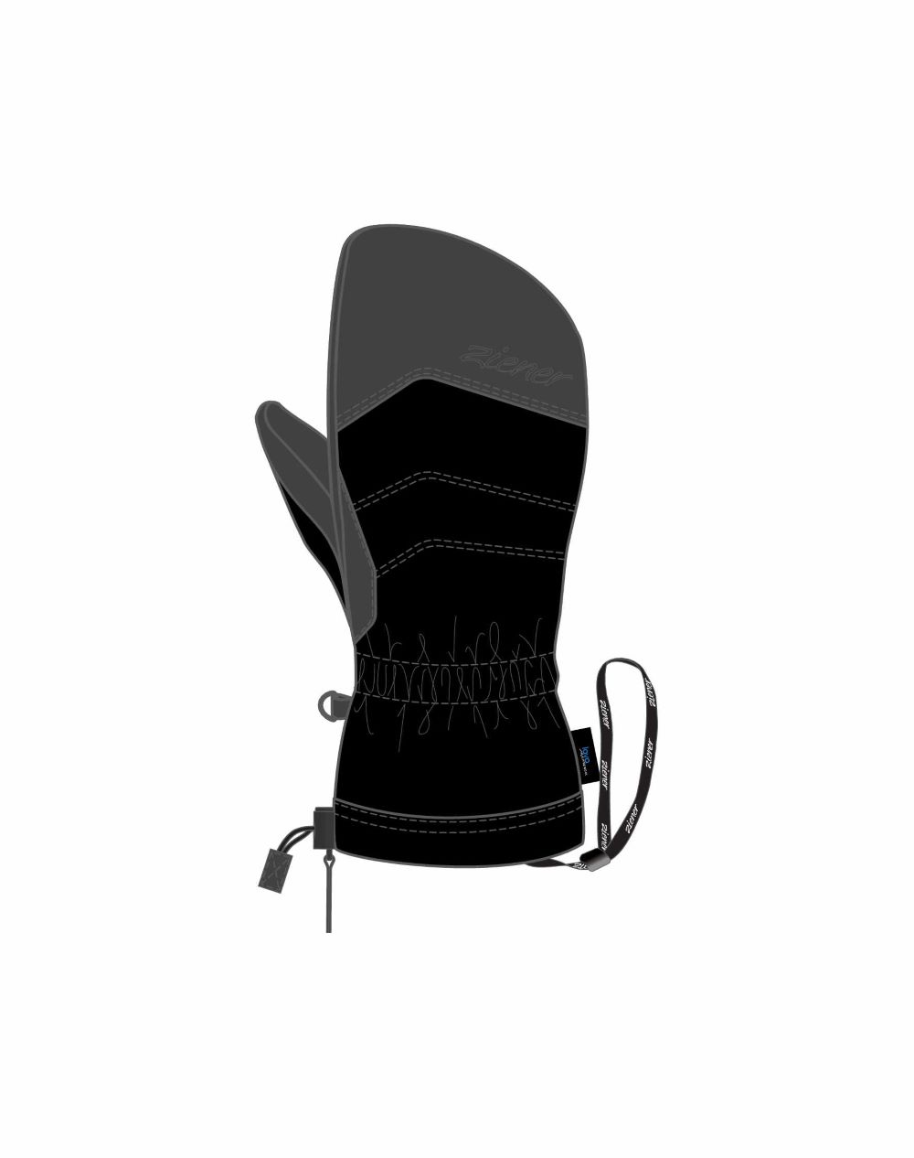 Ziener Kilati AsR Aw Mitten Lady Glove 