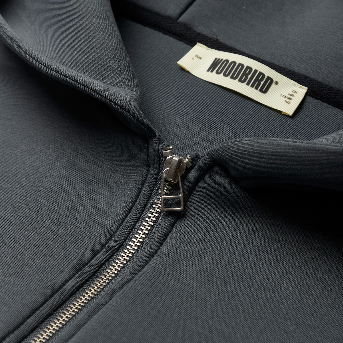 Woodbird Mens Fuji Scuba Zip Hoodie