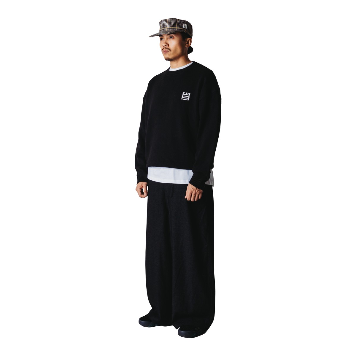 Woodbird Mens Kurt Stamp Crew