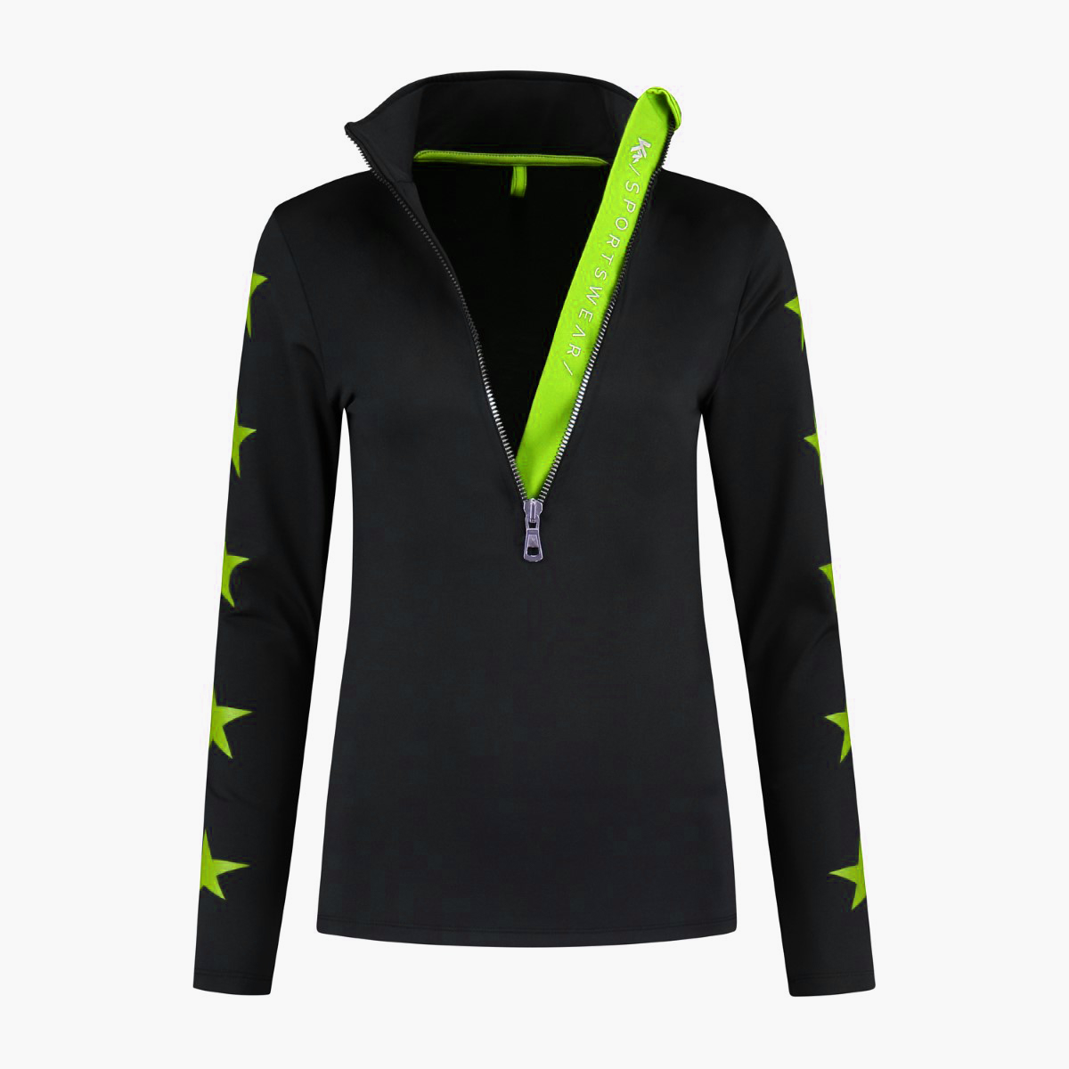 Kou Sportswear Pully Stars Neogreen 2021 Kou Sportswear Pully Stars Neogreen 2021