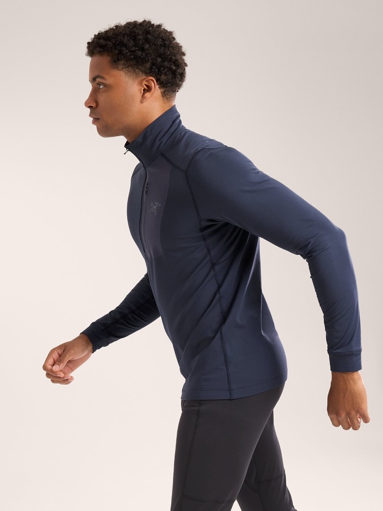 ArcTeryx Mens Rho LT Zip Neck
