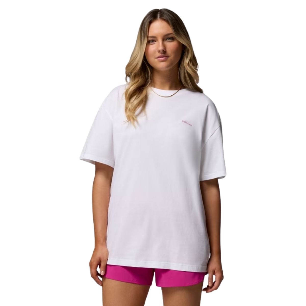 Columbia Womens Rolling Bend Graphic Oversized Tee
