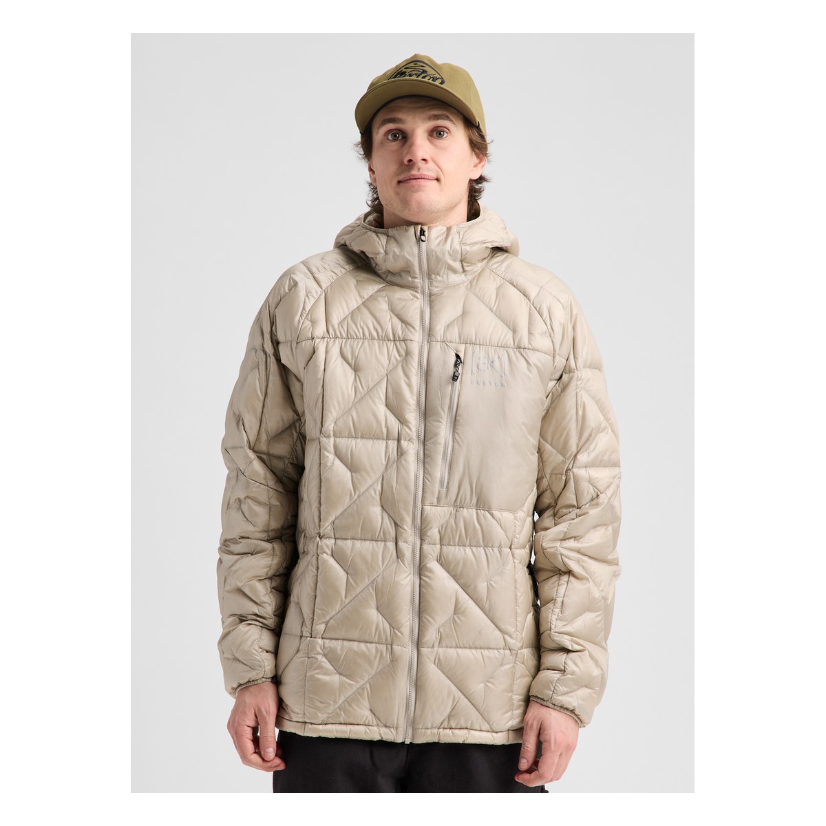 Burton Mens ak Baker Hooded Down Jacket