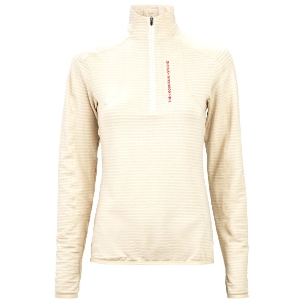 The Mountain Studio Womens Light Tech Fleece Half Zip Castle