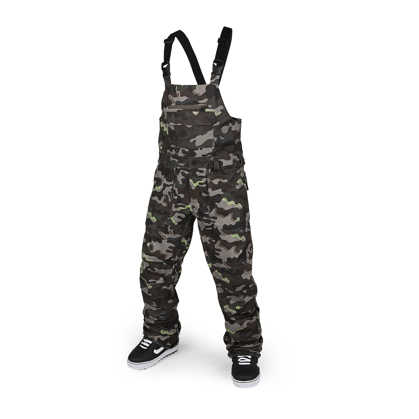 volcom camo bib