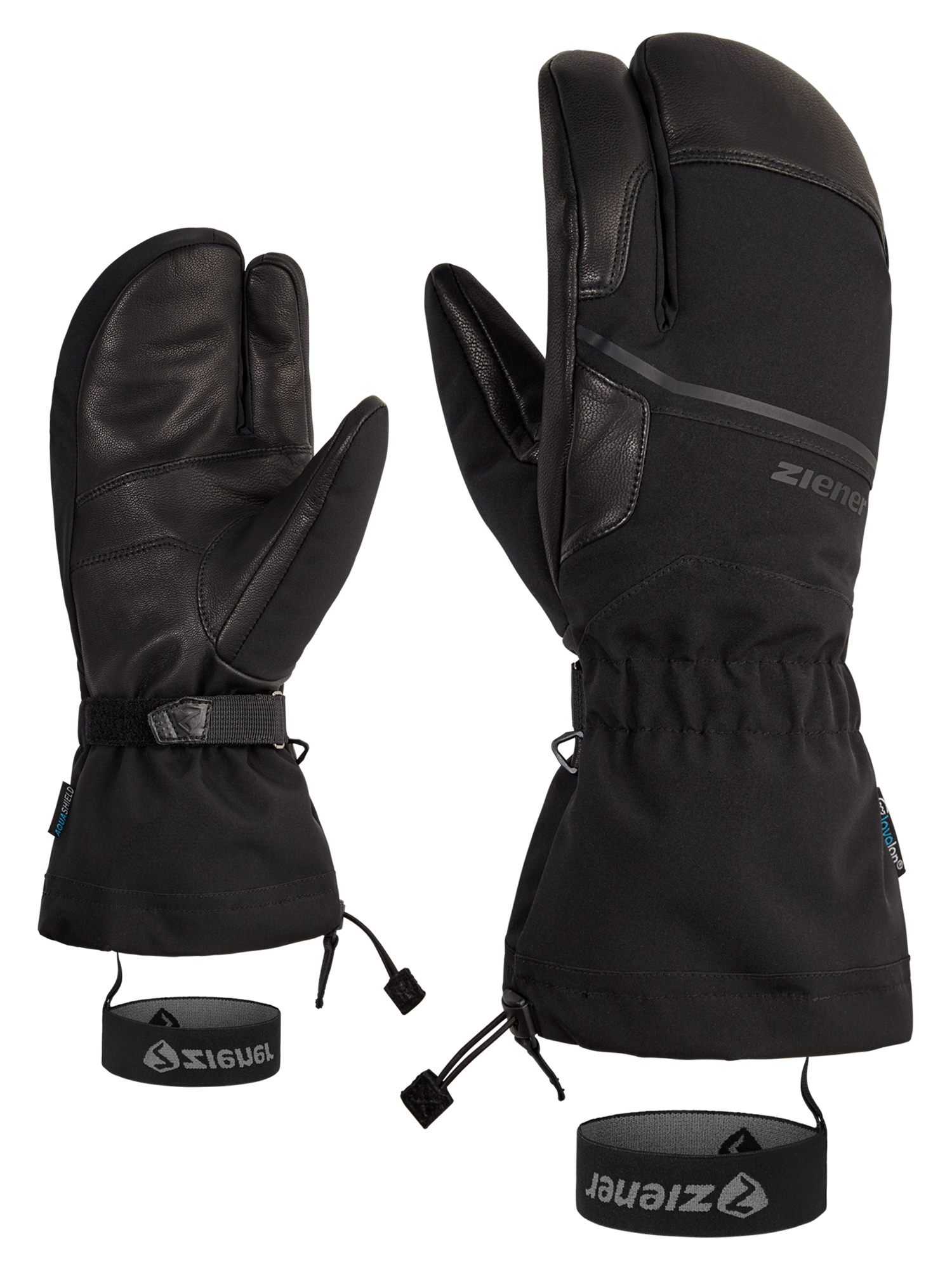 Ziener Garnoso AsR Aw Lobster Glove Ski Alpine 12 Black 8