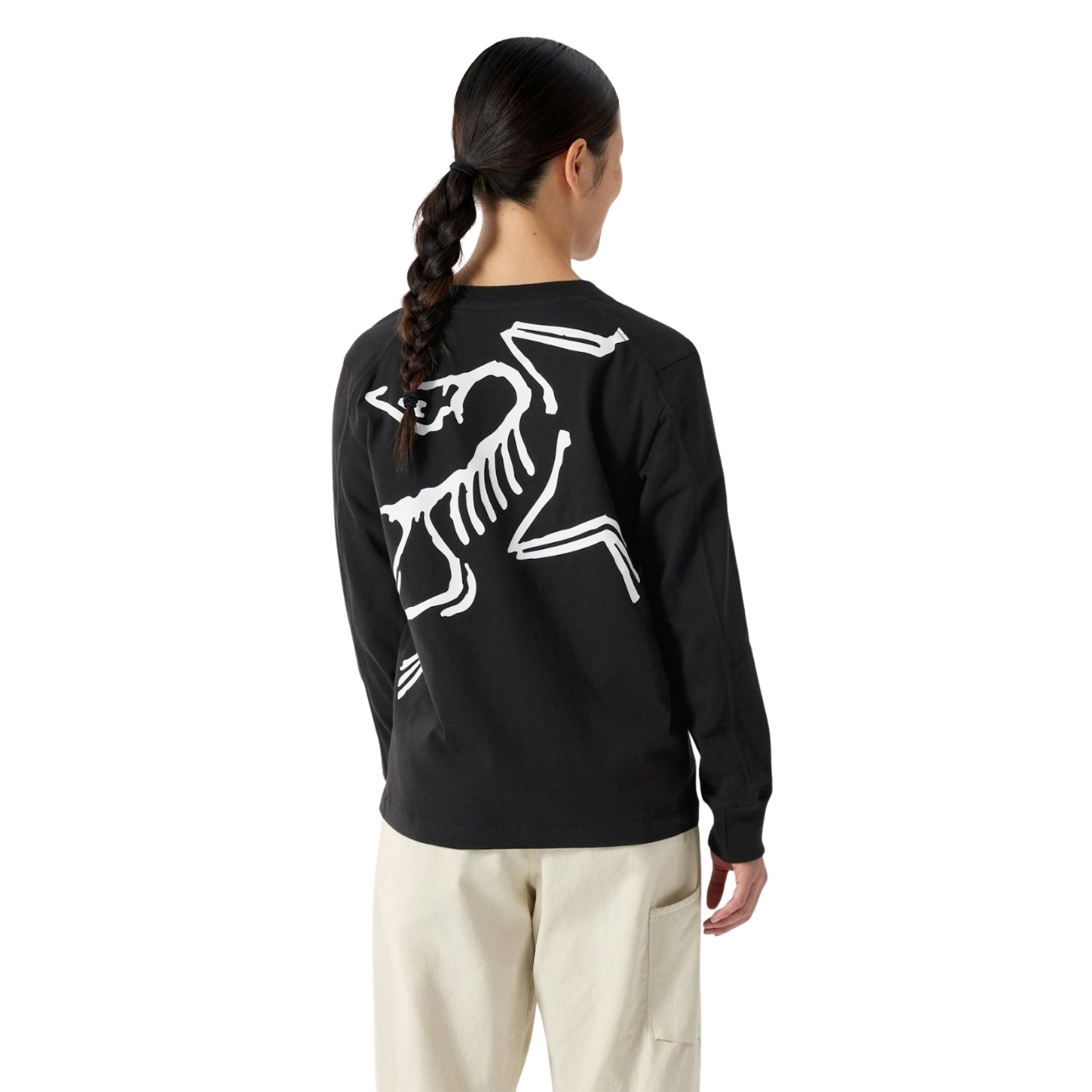 ArcTeryx Womens Kragg Cotton Bird Crew LS
