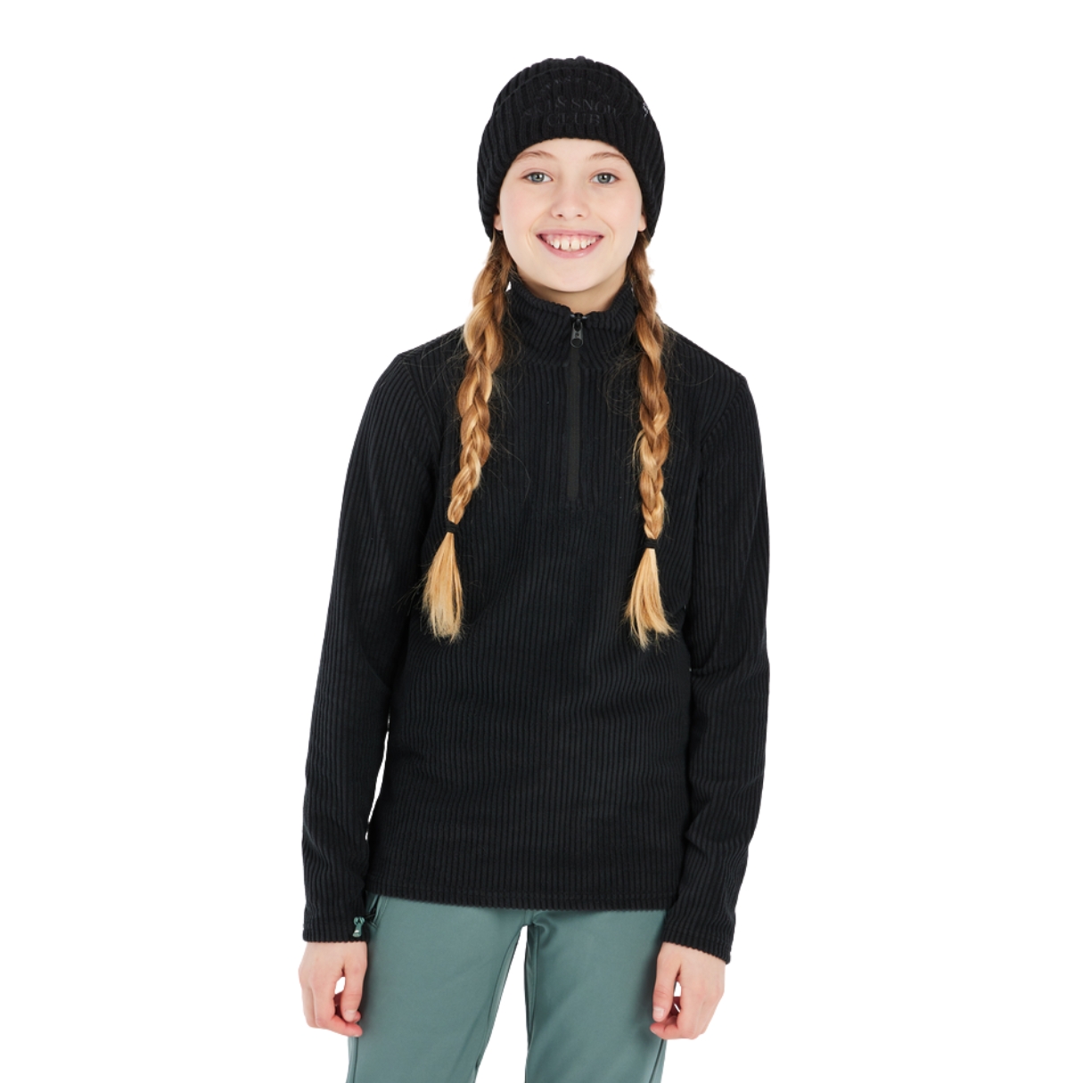 Protest Girls Prtzora Jr  1/4 Zip Active Top