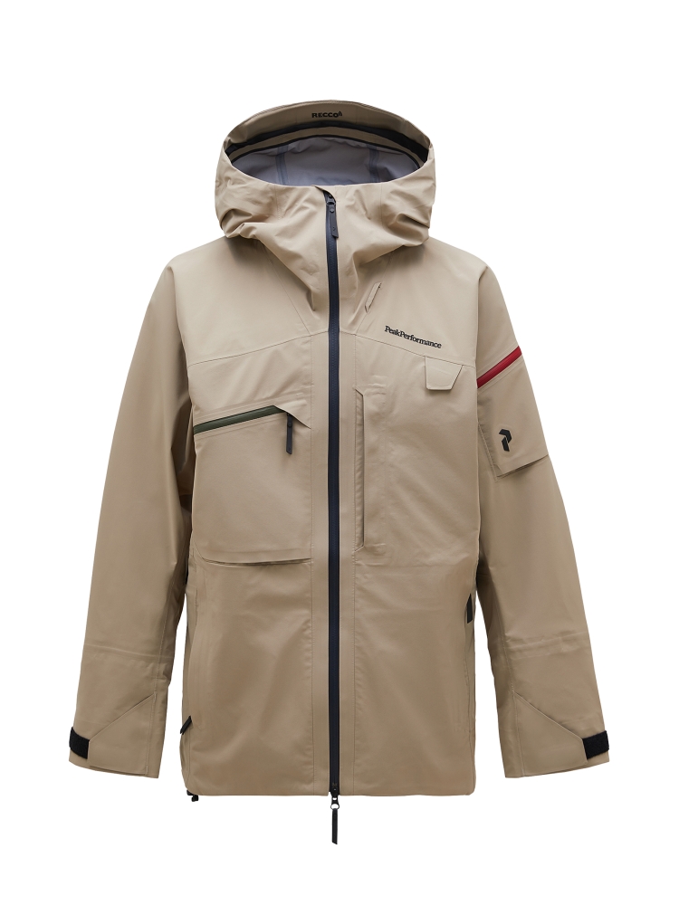 Peak Performance Mens Alpine Gore Tex Jacket avid beige XL 7333269811487