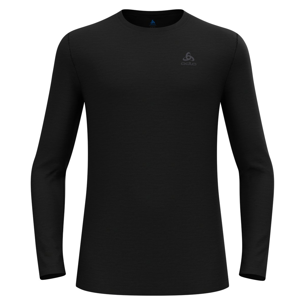 Odlo Mens BL Top Crew Neck L/S Merino 160 Odlo Mens BL Top Crew Neck L/S Merino 160